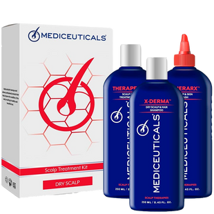 Набір для сухої шкіри голови Mediceuticals Scalp Treatment Dry Scalp (shm/250ml + cond/250ml + wash/250ml) 10073 фото